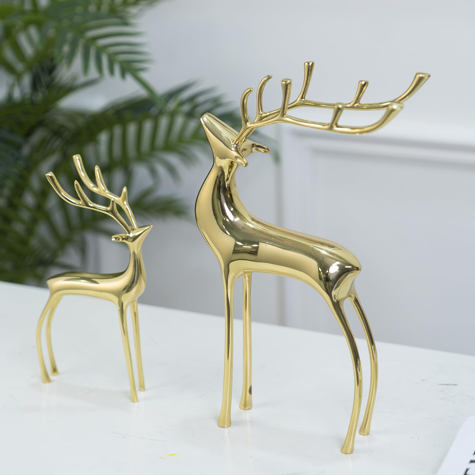 YACSNBF renne lumière ambiance Noël créant atmosphère chaleureuse et cosy