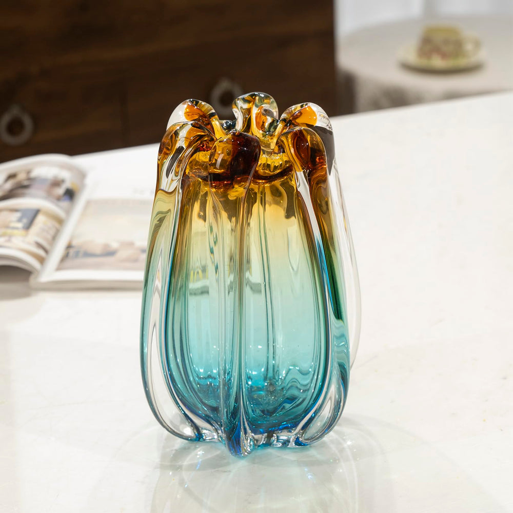 YACSNBF vase avec fleurs composition pour centre de table élégant