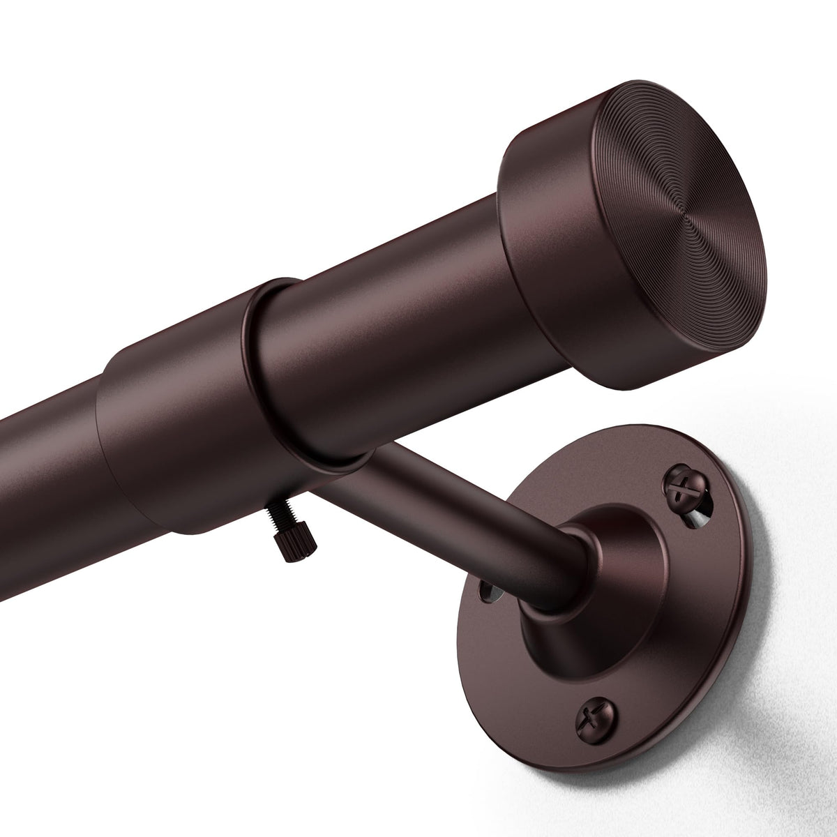 YaFex tringle de face avec embout bronze, style élégant et finition résistante