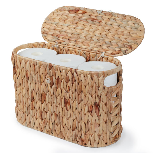 YANGQIHOME vue avant du panier de rangement montrant le design et capacité