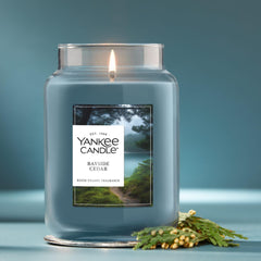 Yankee Candle texture de la cire montrant le mélange de cires végétales bénéfique
