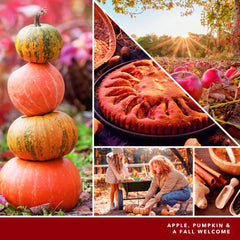 Yankee Candle cire couleur automne, visuel riche et attractif