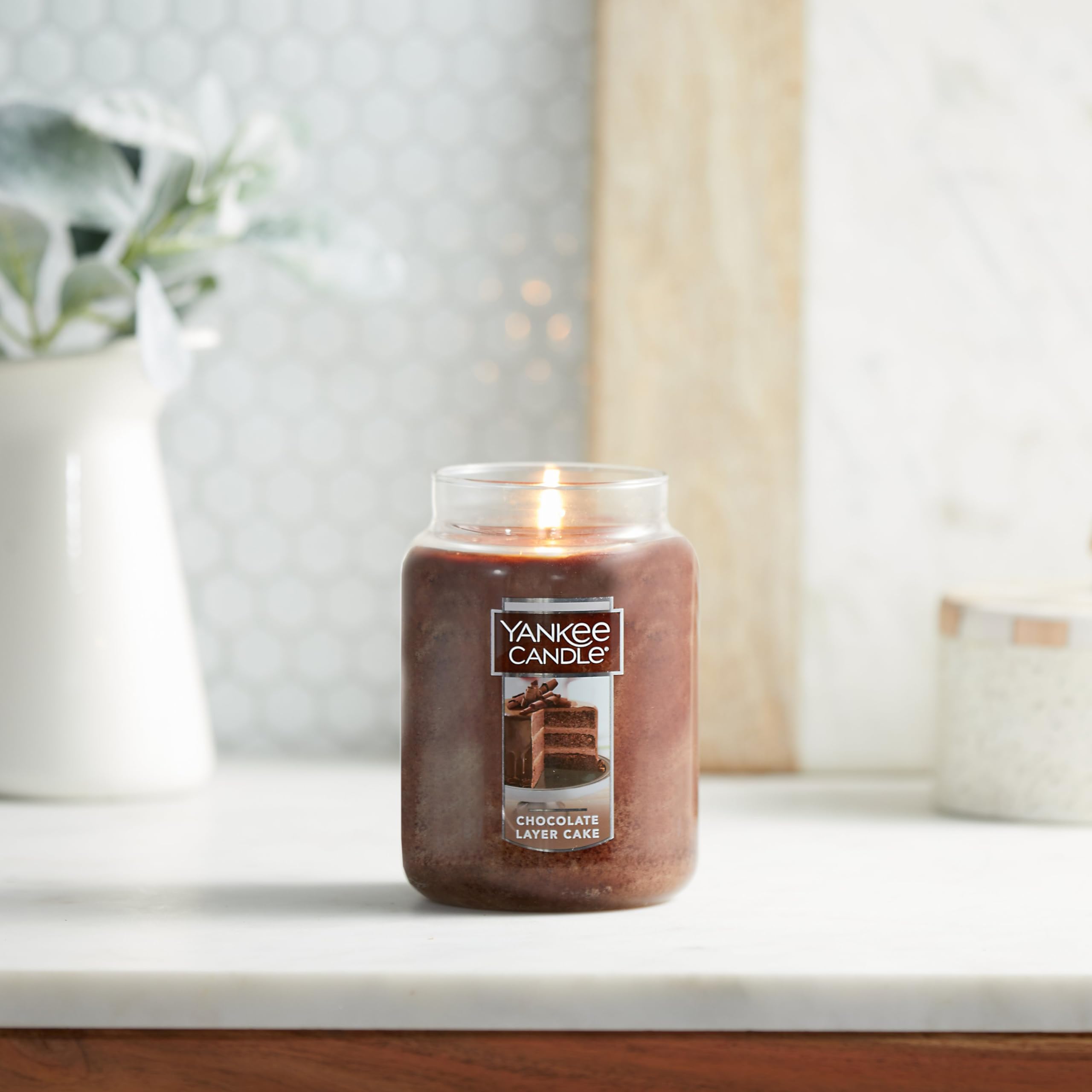 Yankee Candle gros plan cire montrant texture riche et diffusion longue