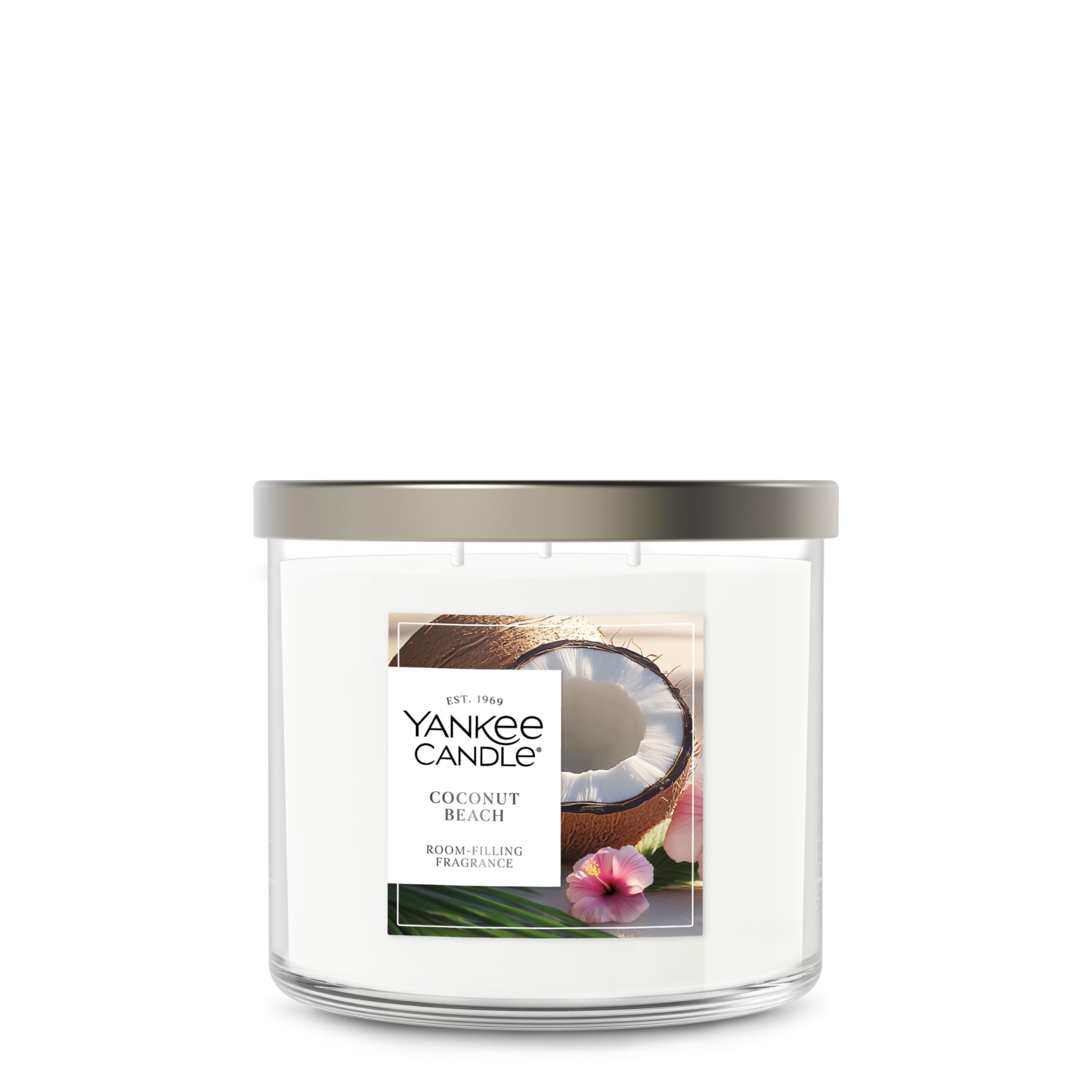 Yankee Candle vue face jarre montrant design et élégance