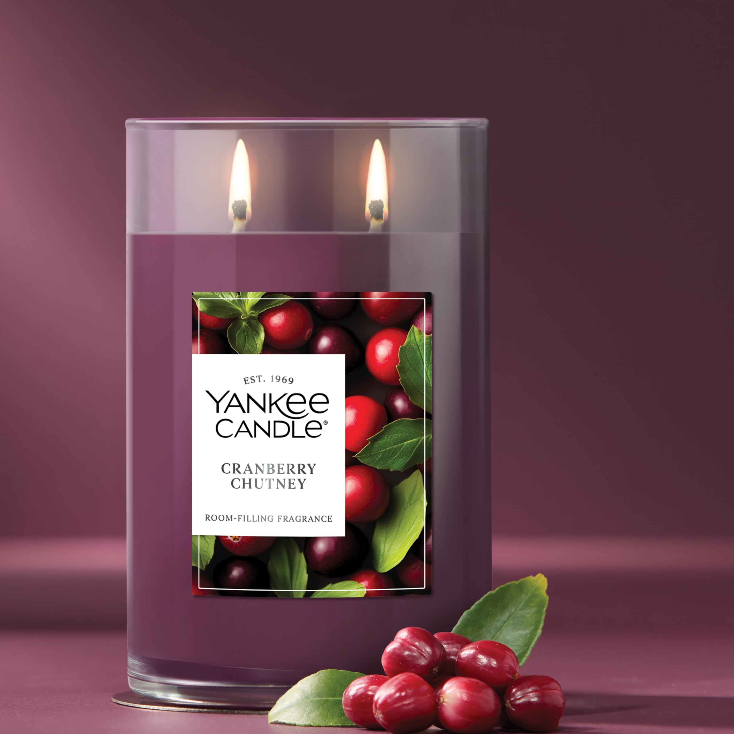 Yankee Candle couvercle brossé argent, protège la cire et garde le parfum