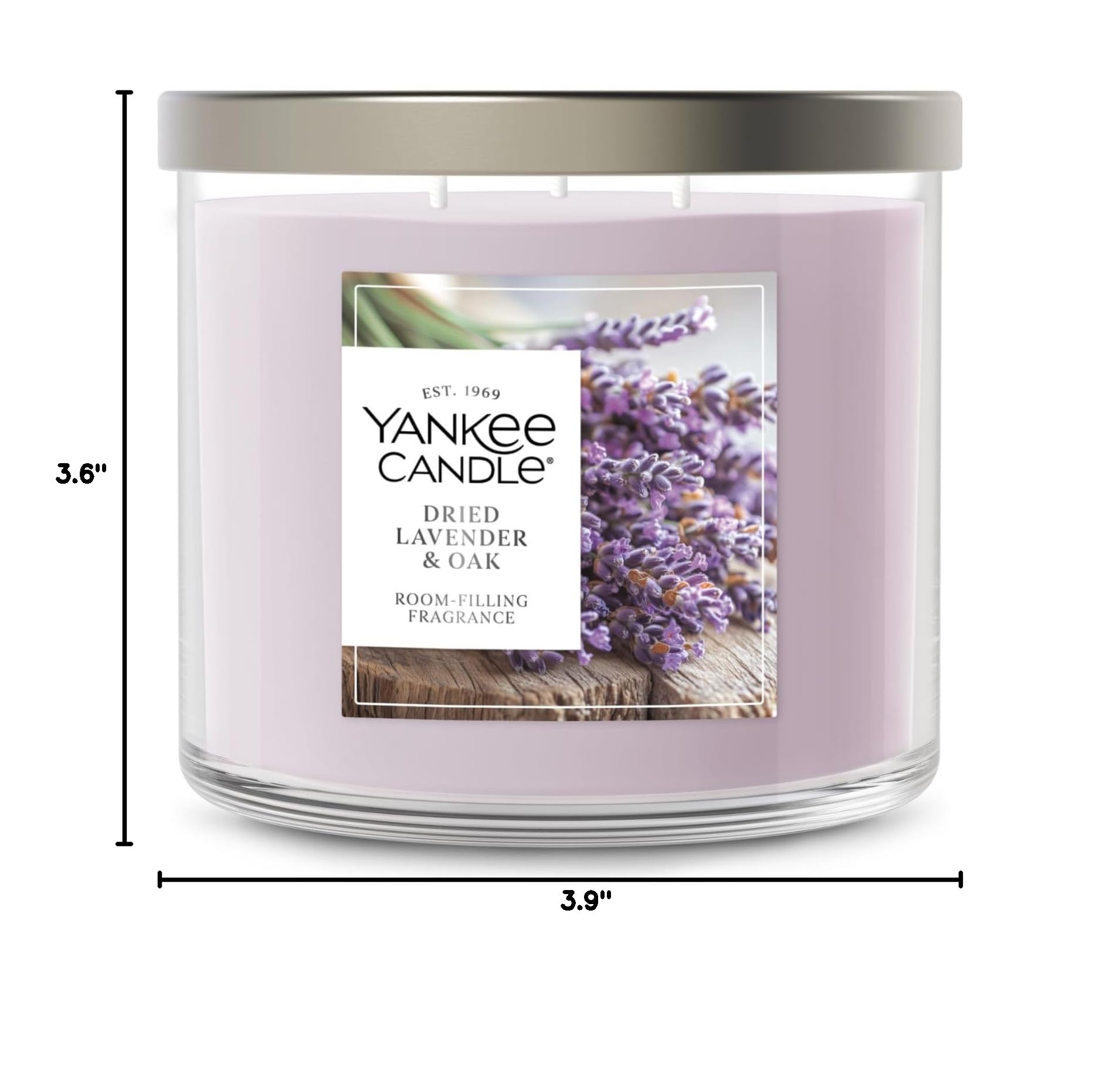 Yankee Candle scène marché lavande séchée inspirant le parfum