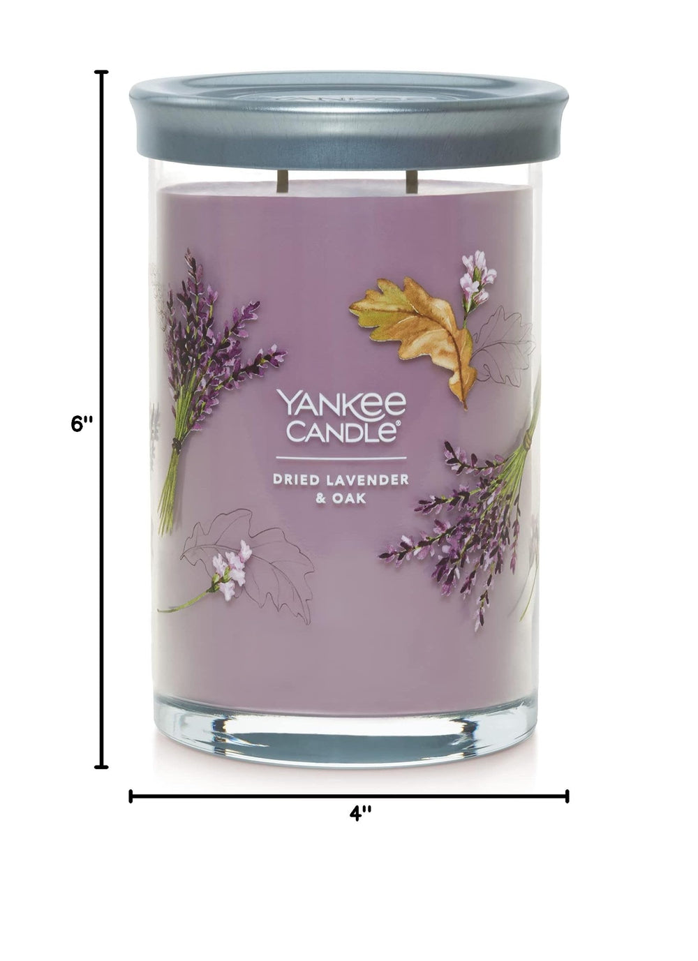 Yankee Candle packaging Collection Signature illustrant qualité soignée
