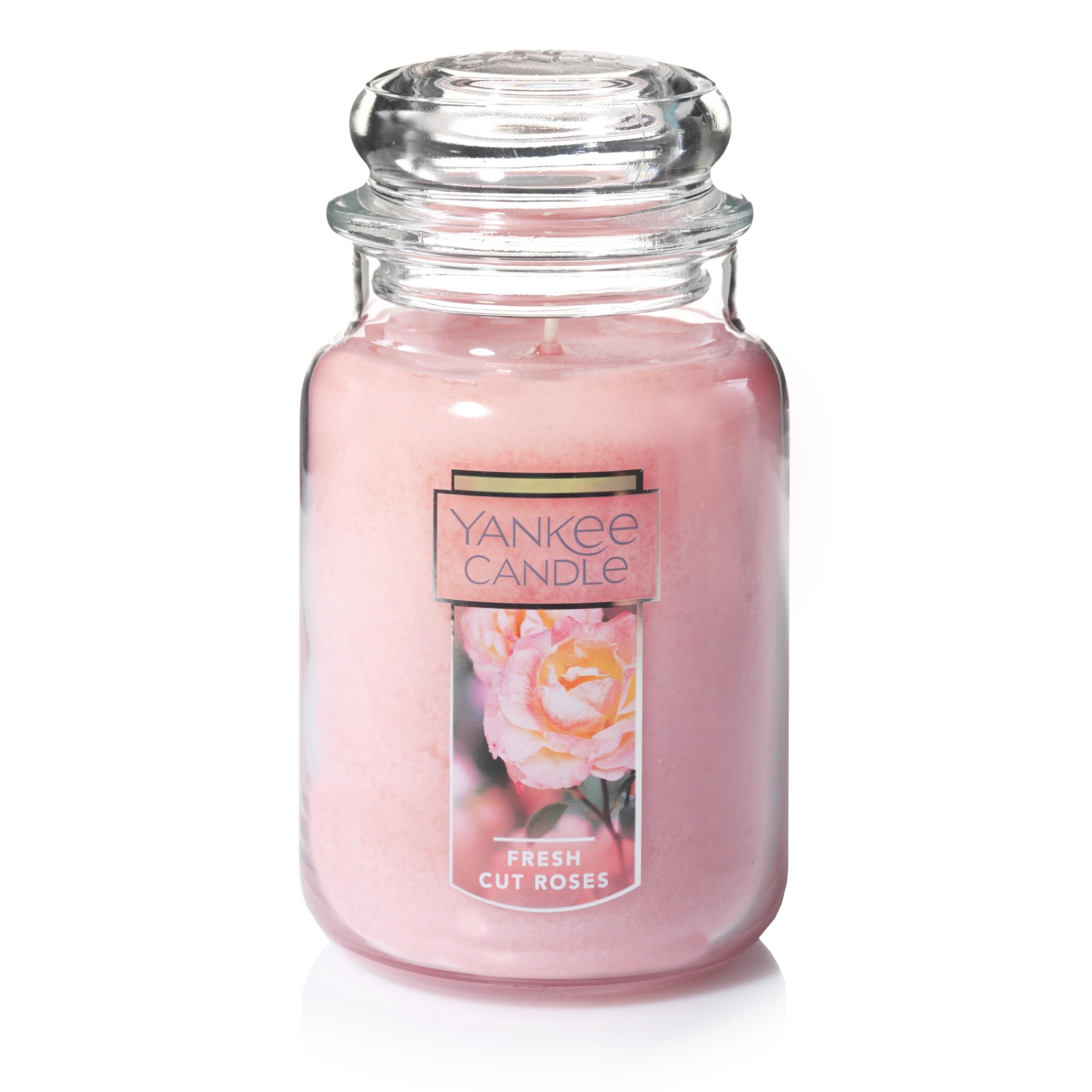 Yankee Candle face avant du grand bocal montrant design et couleur apaisante