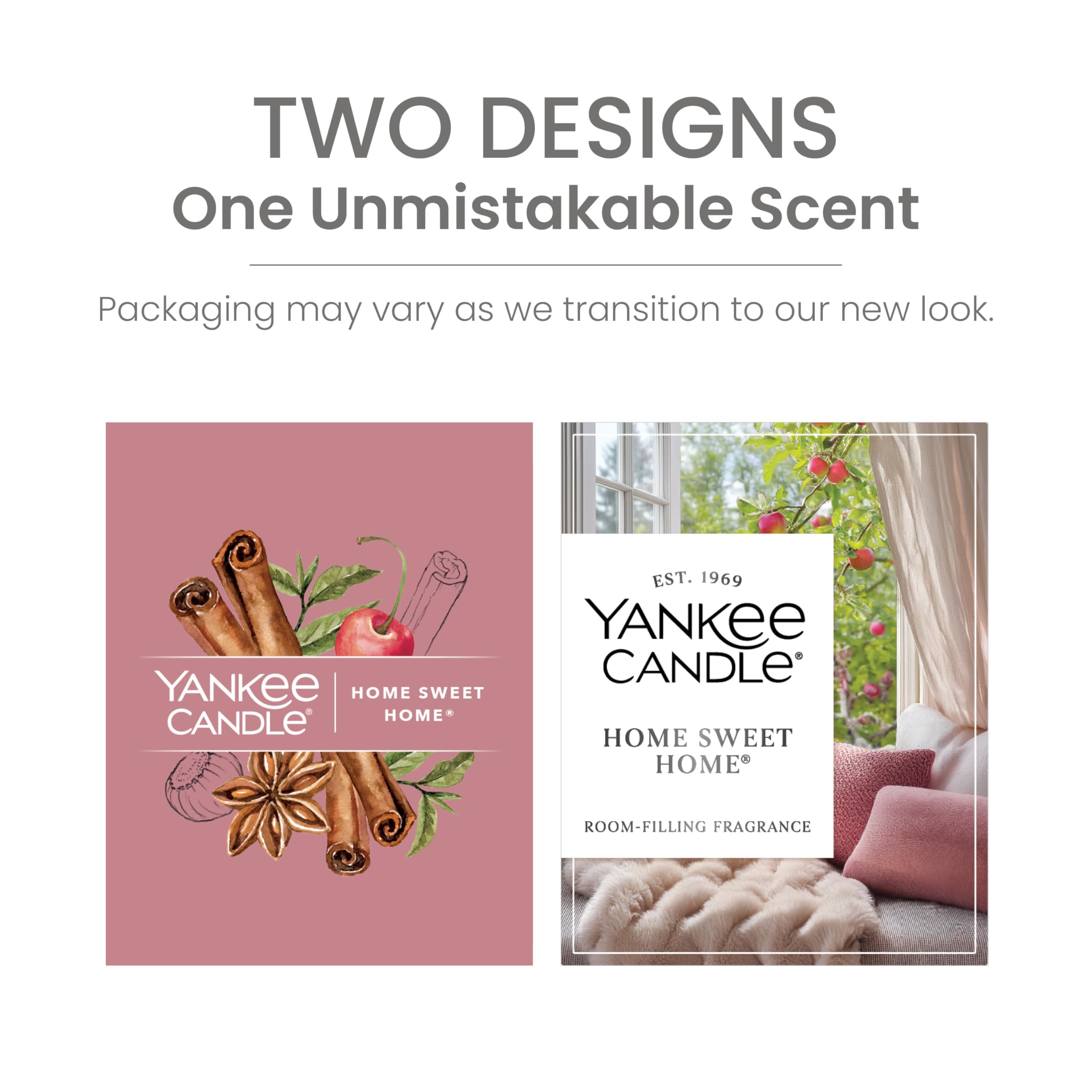 Yankee Candle bougie allumée gros plan montrant une flamme propre et constante