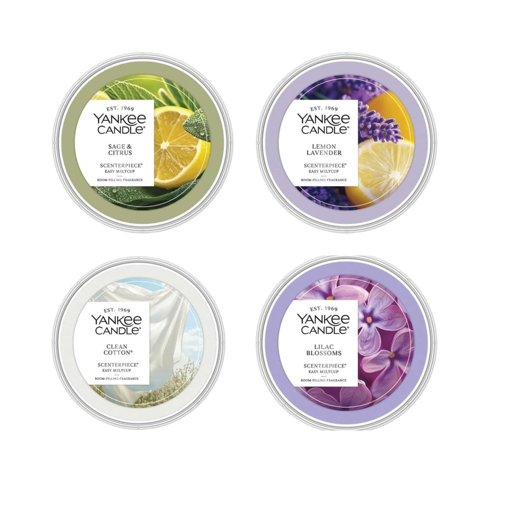 Yankee Candle emballage avant montrant le pack variété et bénéfice découverte pratique