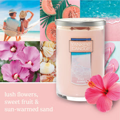 Yankee Candle couvercle métal brossé protège la cire et conserve le parfum