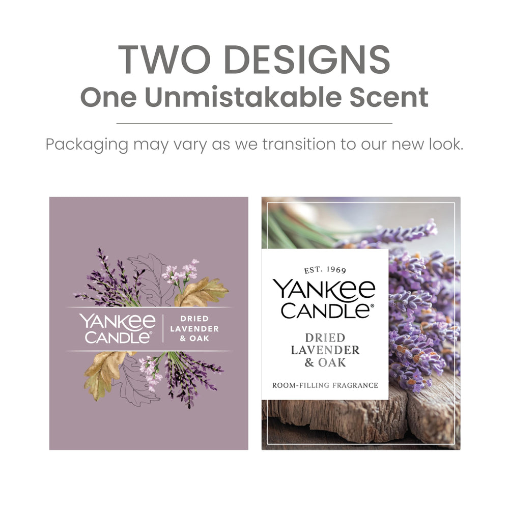 Yankee Candle gros plan lavande séchée évoquant notes florales naturelles