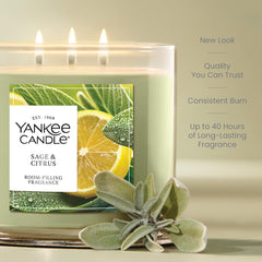 Yankee Candle couvercle métallique protégeant la cire et facilitant le rangement