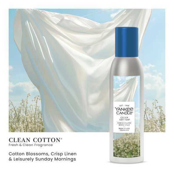 Yankee Candle spray en usage salon neutralise odeurs instantanément