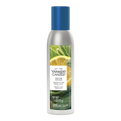 Yankee Candle spray vue buse et formule illustrant la diffusion concentrée et efficace