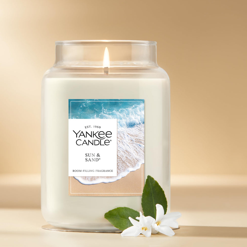 Yankee Candle bougie allumée ambiance chaleureuse et parfum durable