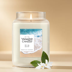 Yankee Candle bougie allumée ambiance chaleureuse et parfum durable