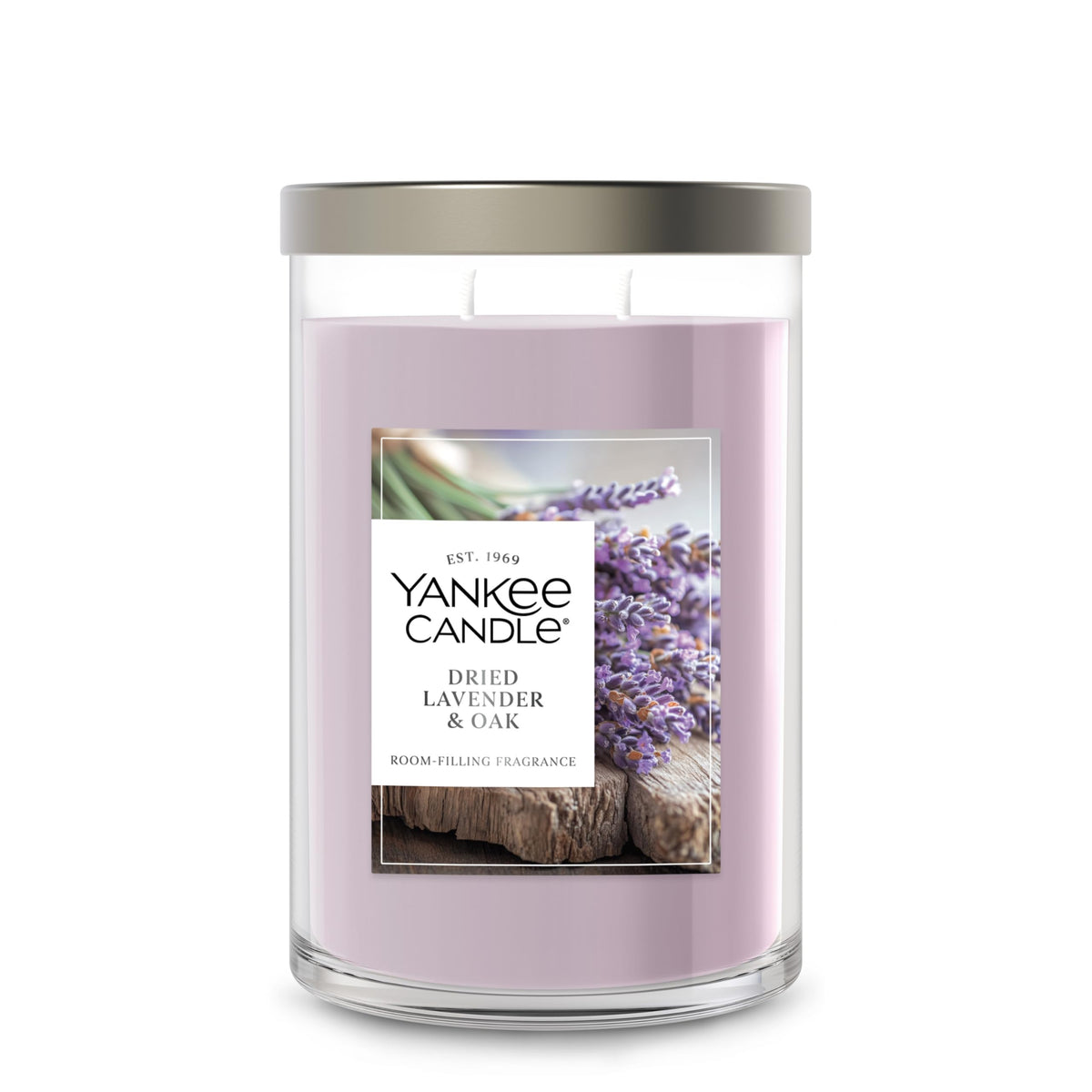 Yankee Candle tumbler face montrant le design et la finition premium