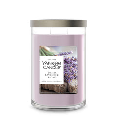 Yankee Candle tumbler face montrant le design et la finition premium