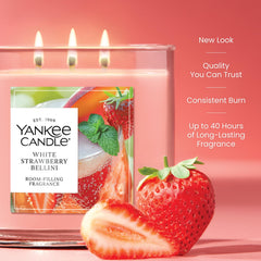 Yankee Candle couvercle métallique protégeant la cire et conservant la fraîcheur