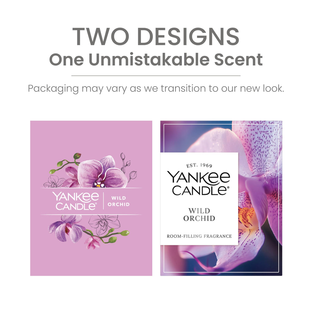 Yankee Candle Wild Orchid allumée ambiance, crée une atmosphère chaleureuse