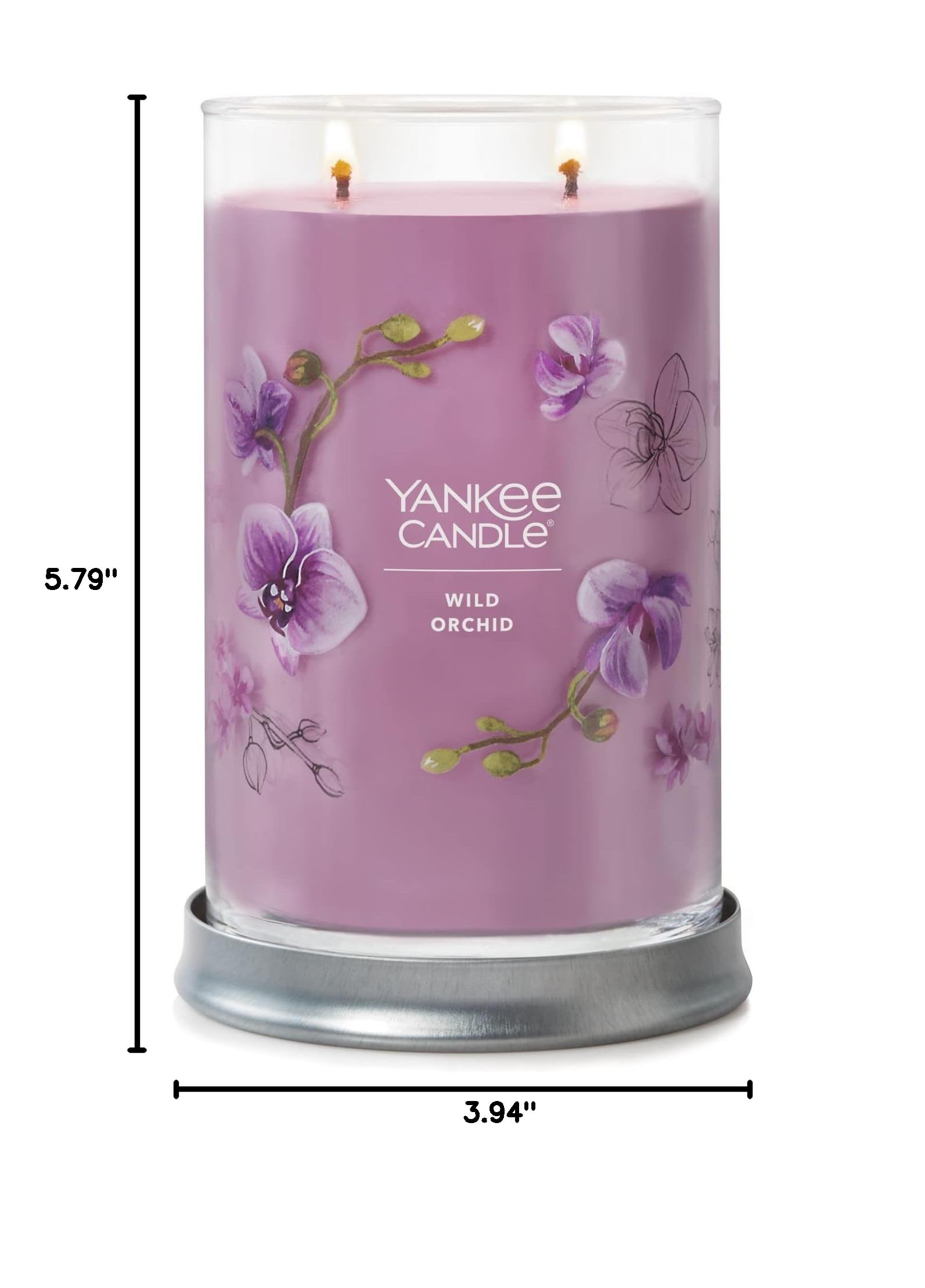 Yankee Candle Wild Orchid mentions fabrication usa, qualité et traçabilité