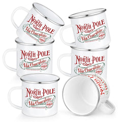 Yaomiao lot de 6 devant montrant motifs de Noël et cohérence décorative