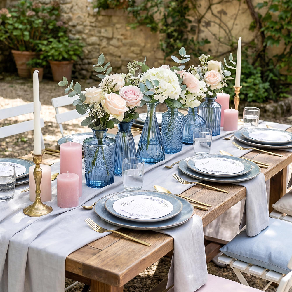 yasali décor mariage centres de table modulables et romantiques