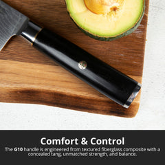 Yatoshi Knives bloc magnétique en noyer gardant couteaux organisés et accessibles