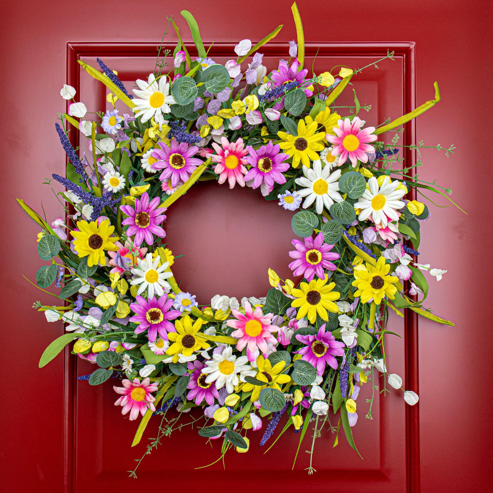 Yawwind couronne détail marguerite, ajoute charme champêtre