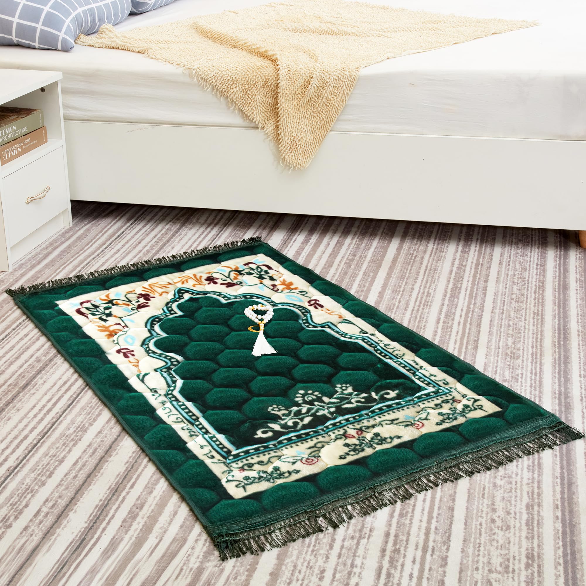 YAZEIN tapis à l'échelle 80x120 cm illustrant taille généreuse