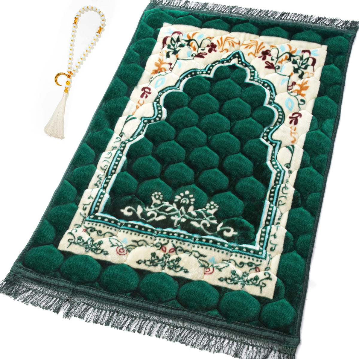 YAZEIN tapis face avant vert présentant confort et esthétique