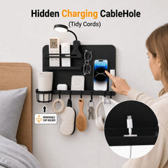 Yaztops fente pour câble permettant recharge discrète du téléphone