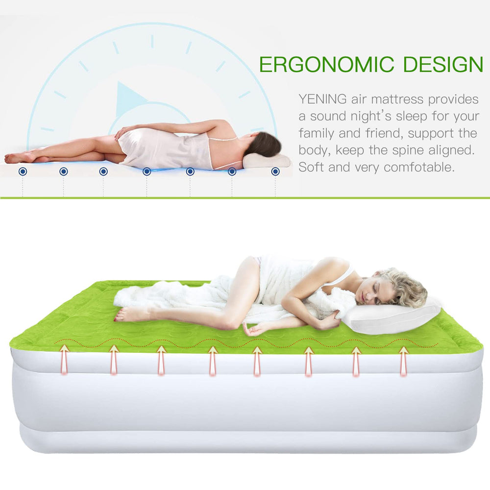 YENING profil bord de sécurité surélevé pour stabilité et sommeil sûr