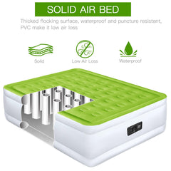 YENING matelas installé en chambre pour invités, confort surélevé pratique