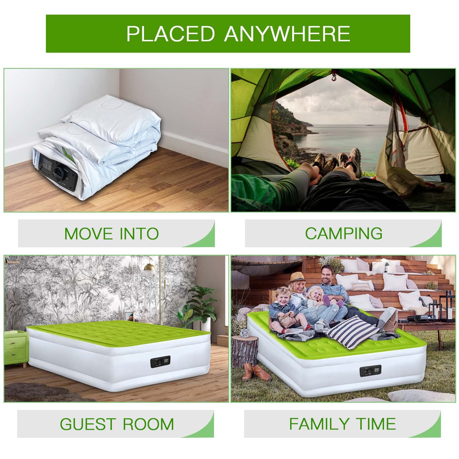 YENING sac de rangement compact inclus pour transport facile et gain de place
