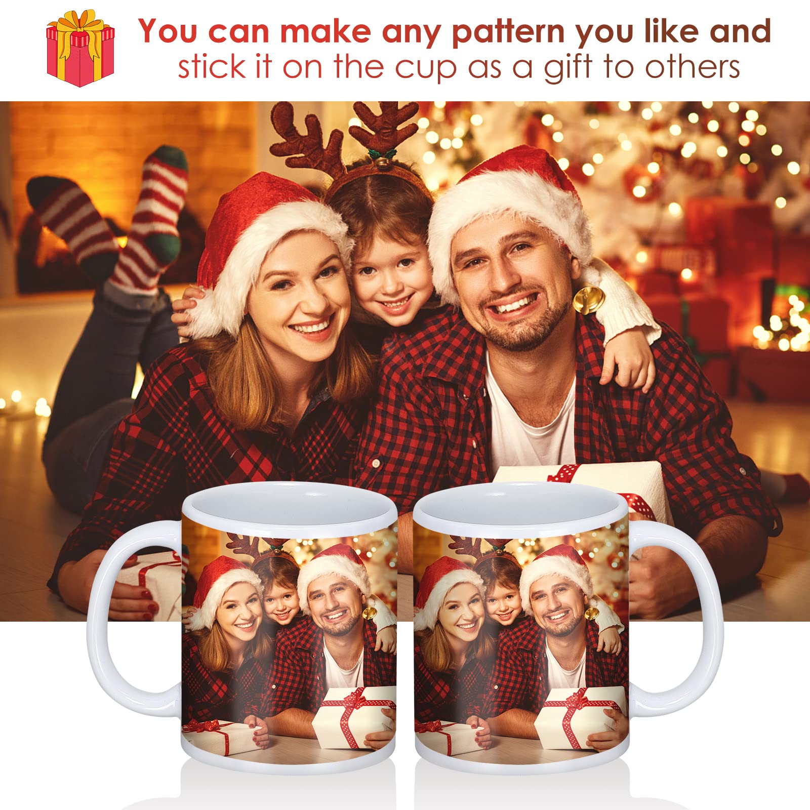 Yephets mug taille comparaison affichant l'échelle et la contenance de 11 oz pratique