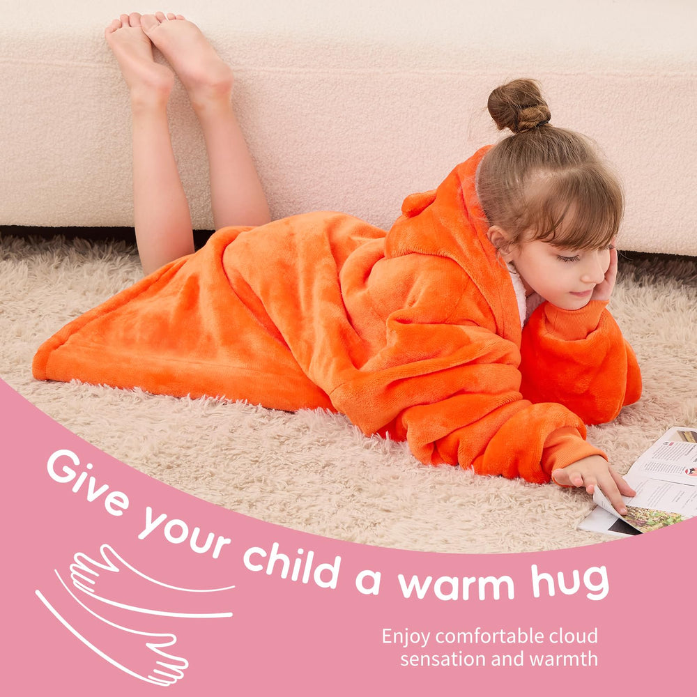 yescool capuche en flanelle, protection douce contre le froid