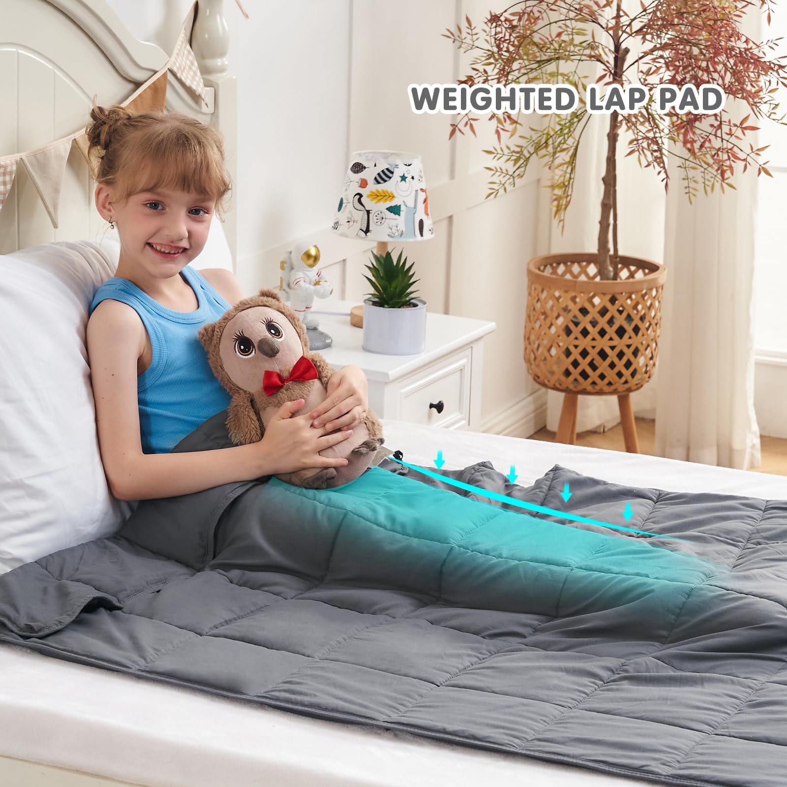 yescool comparaison de taille avec un enfant illustrant l'adaptation 40–60 lb