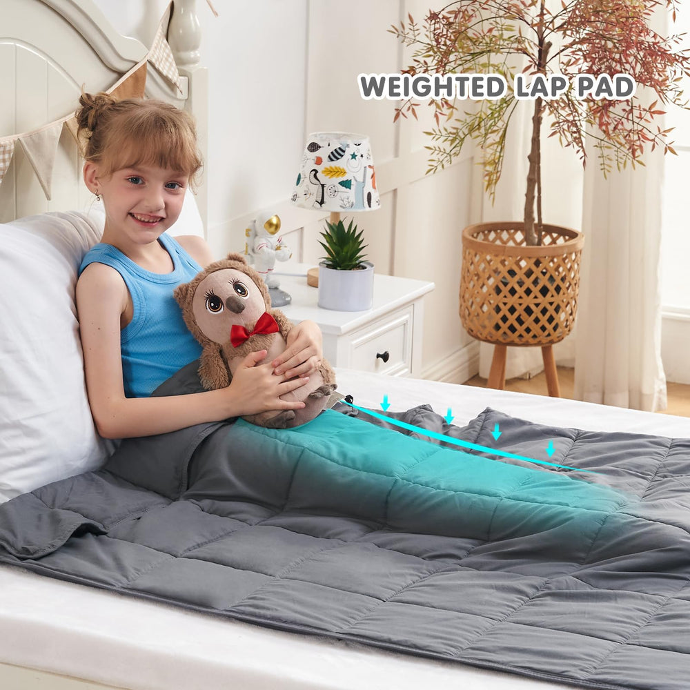 yescool comparaison de taille avec un enfant illustrant l'adaptation 40–60 lb