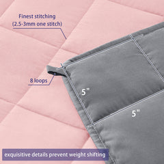 yescool couverture posée sur lit queen démontrant couverture sans surplomb