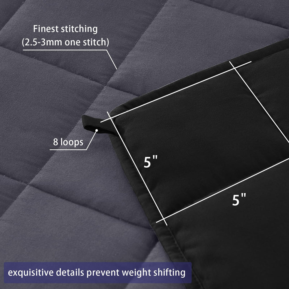 yescool utilisation sur lit queen illustrant maintien sans surplomb