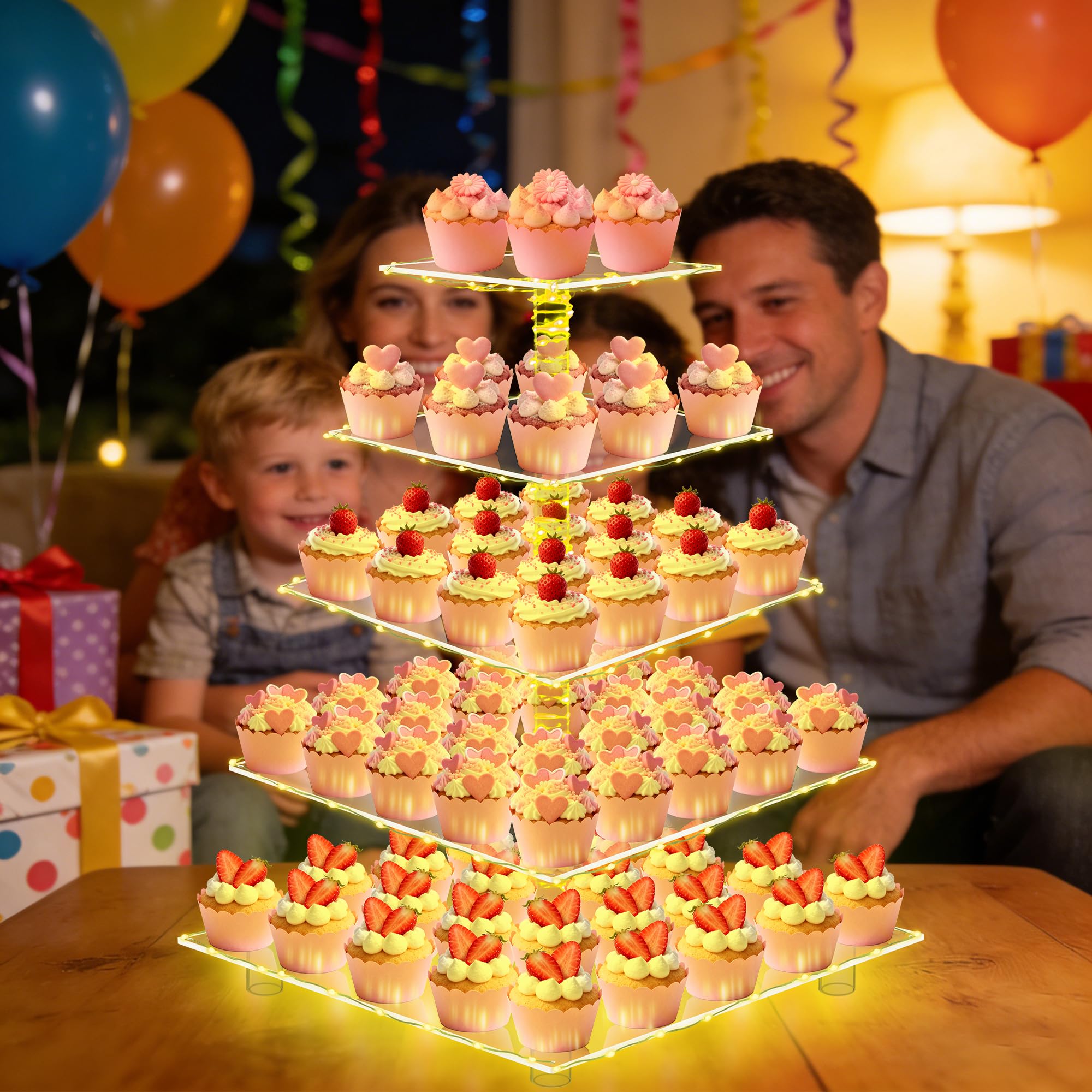 YestBuy taille comparée à un cupcake, capacité et proportion claires