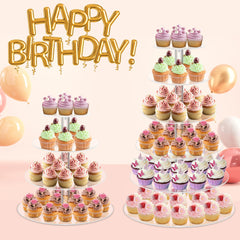 YestBuy présentation avec cupcakes mettant en valeur couleurs et texture