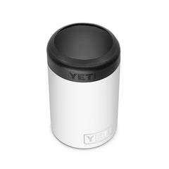 YETI Colster face avant blanc gardant la boisson froide