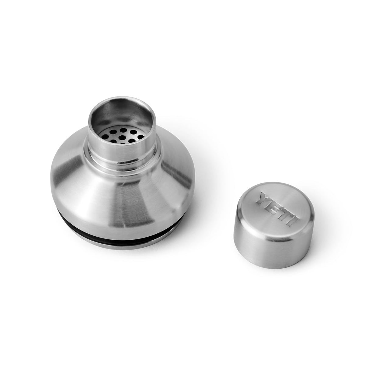 YETI couvercle shaker devant montrant finition et robustesse