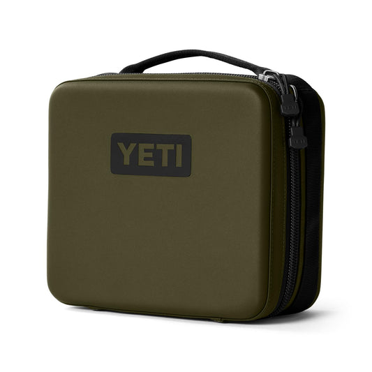 YETI Daytrip 3L vue avant olive montrant design compact et fermeture sécurisée
