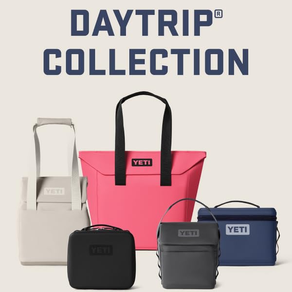 YETI Daytrip 6L rempli de boîtes-repas montrant capacité pratique pour déjeuner