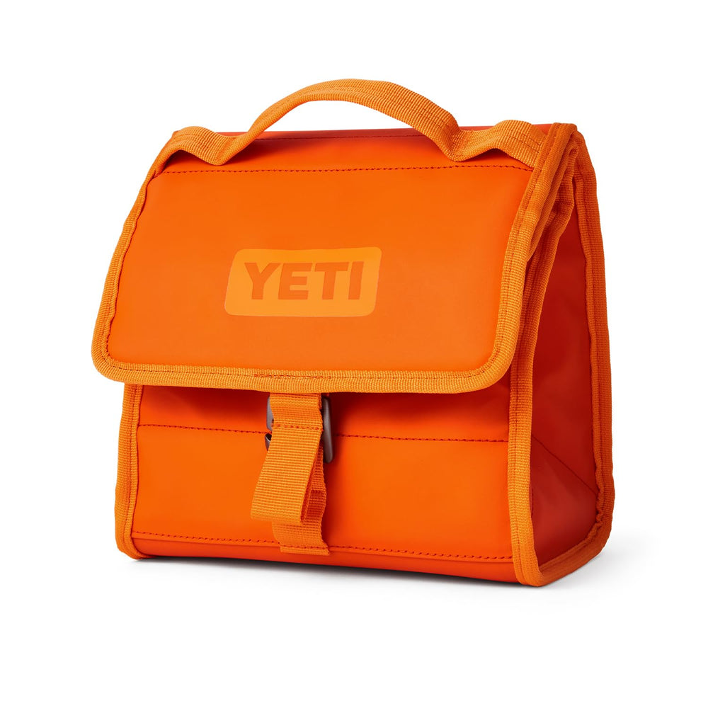 YETI Daytrip sac repas face avant King Crab Orange montrant design robuste et couleur vive