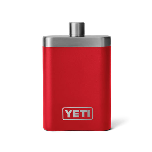 YETI flasque Rescue Red face visible, design compact et transport facile